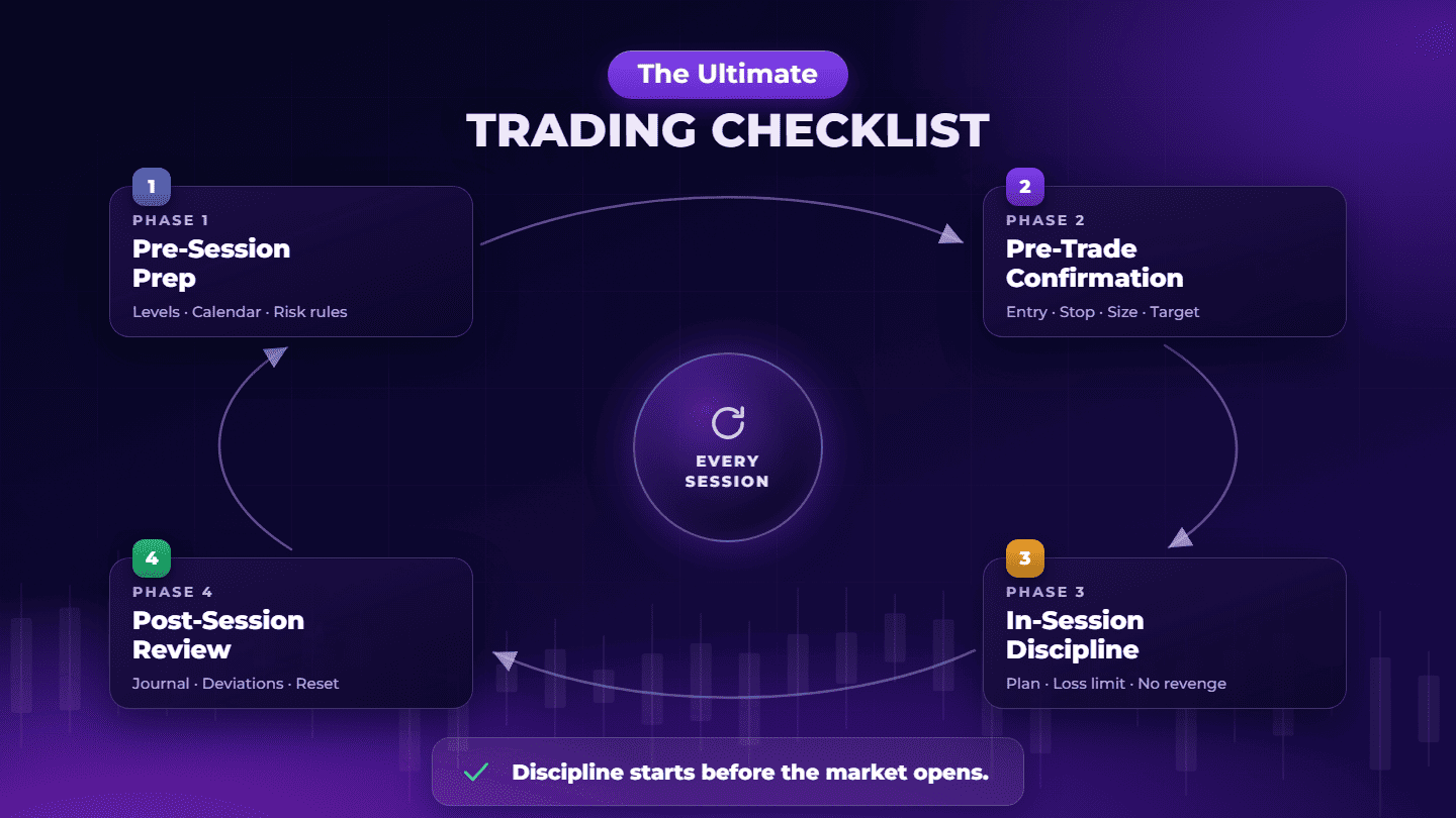 The Ultimate Trading Checklist: How to Prepare for Every Trading Session